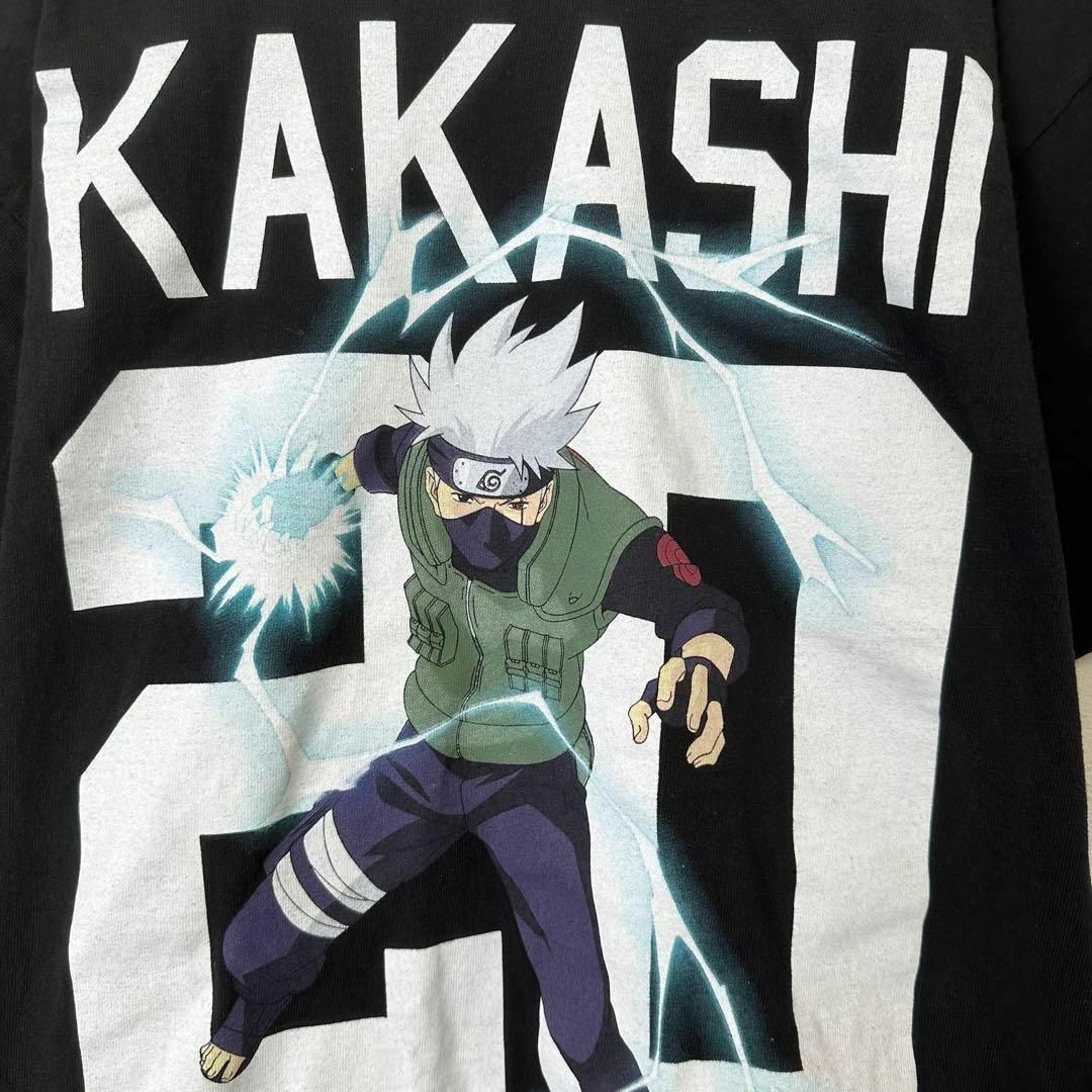 海外限定モデル NARUTO ナルト カカシ先生 メンズ 半袖tシャツ 海外限定モデル NARUTO ナルト カカシ先生 メンズ 半袖tシャツ