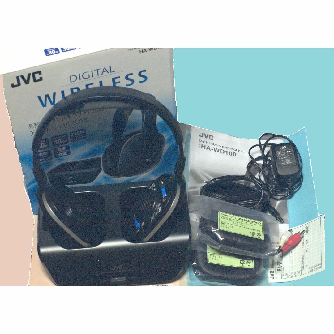 KENWOOD - JVC HA-WD100 ワイヤレスヘッドホンの通販 by KENWOOD - JVC HA-WD100 ワイヤレスヘッドホンの通販 by