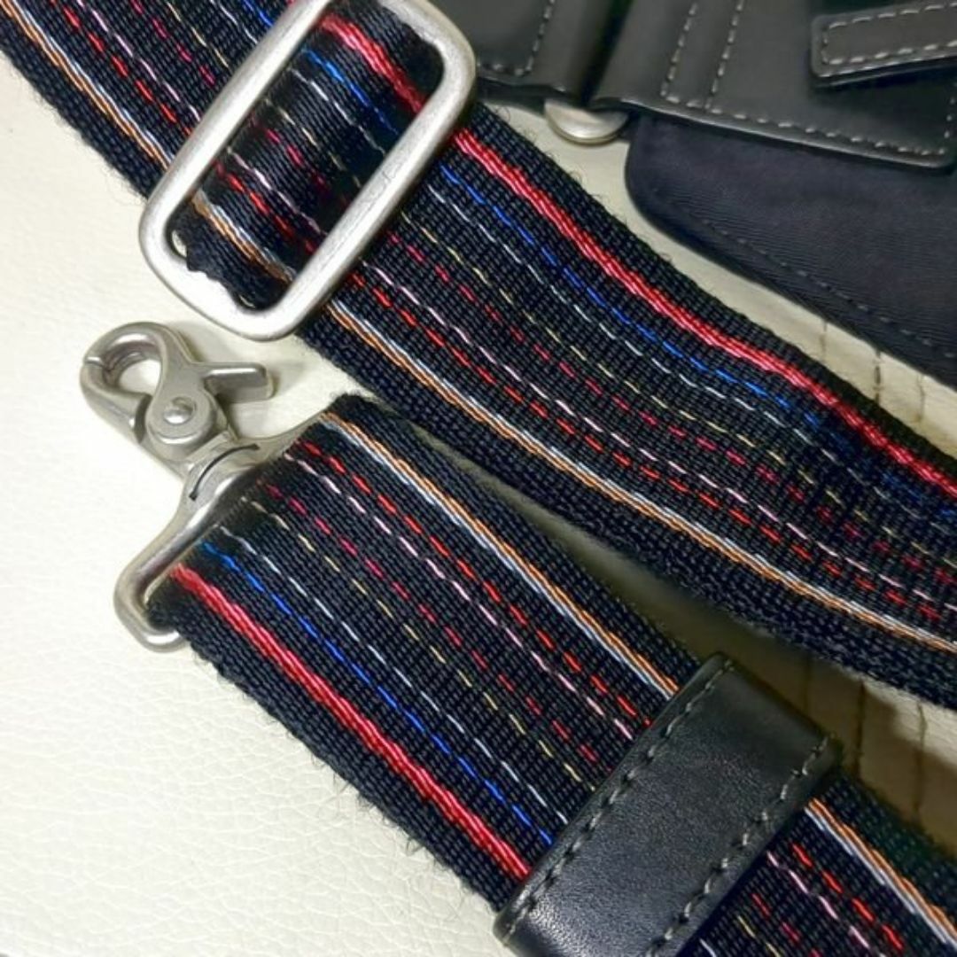 Paul Smith - ポールスミス ボディバッグ マルチストライプ Paul Smith - ポールスミス ボディバッグ マルチストライプ