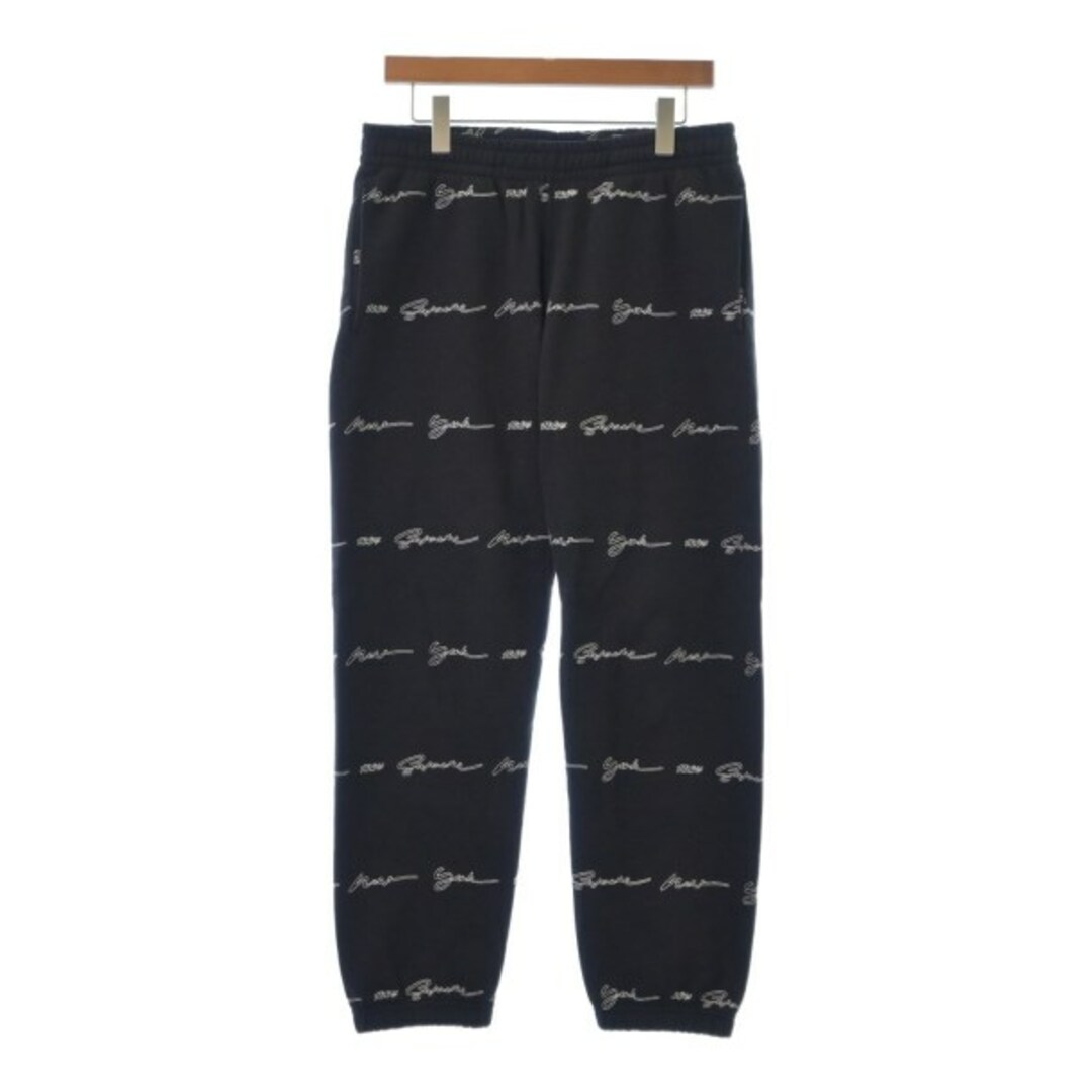 Supreme - Supreme シュプリーム スウェットパンツ S 黒x白(総柄 Supreme - Supreme シュプリーム スウェットパンツ S 黒x白(総柄