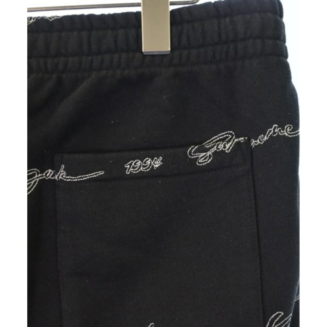 Supreme - Supreme シュプリーム スウェットパンツ S 黒x白(総柄 Supreme - Supreme シュプリーム スウェットパンツ S 黒x白(総柄