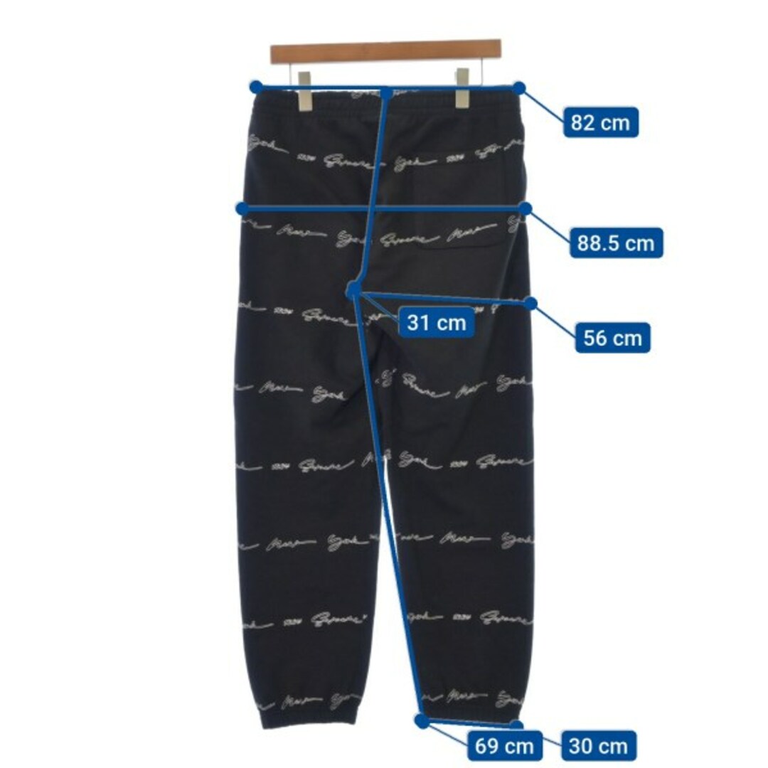 Supreme - Supreme シュプリーム スウェットパンツ S 黒x白(総柄 Supreme - Supreme シュプリーム スウェットパンツ S 黒x白(総柄