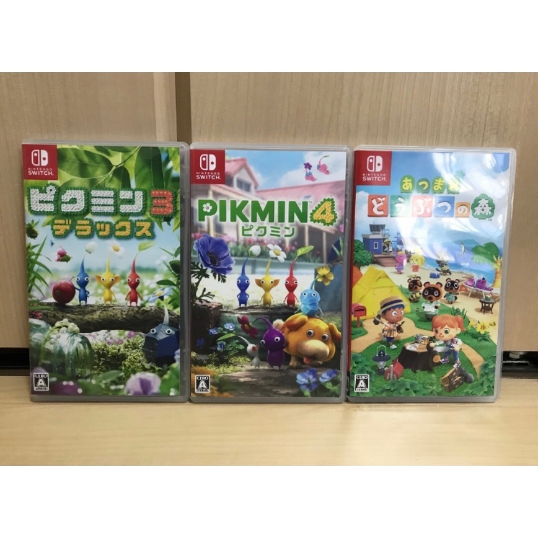 ✨ピクミン3&ピクミン4&どうぶつの森セット✨ ✨ピクミン3&ピクミン4&どうぶつの森セット✨