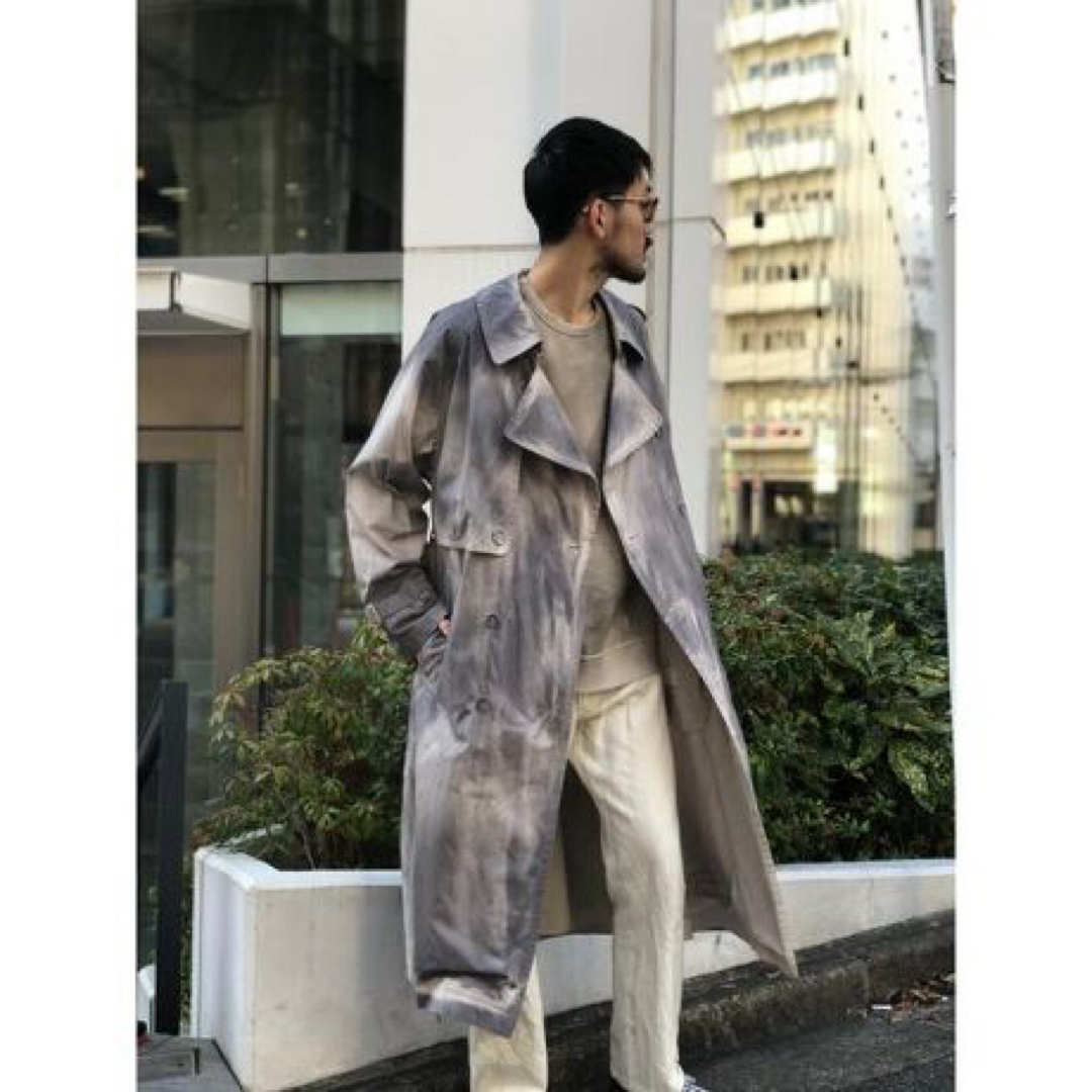 未使用 ヨークSPRAY PRINTED TRENCH SP サイズ2 未使用 ヨークSPRAY PRINTED TRENCH SP サイズ2