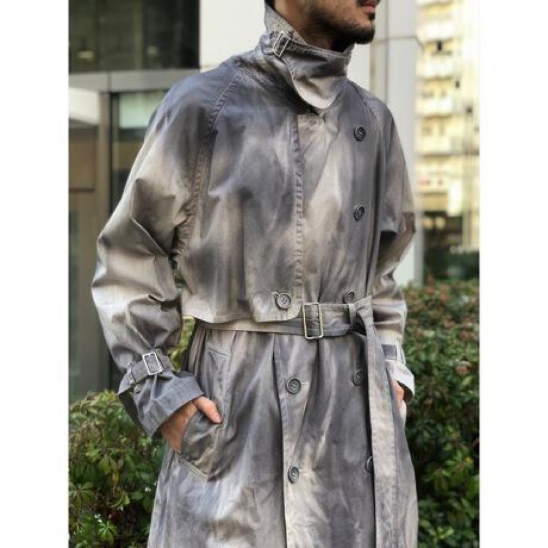 未使用 ヨークSPRAY PRINTED TRENCH SP サイズ2 未使用 ヨークSPRAY PRINTED TRENCH SP サイズ2