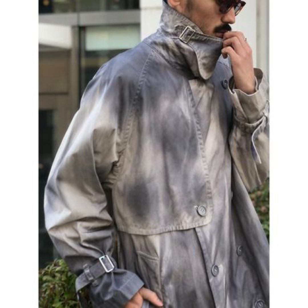 未使用 ヨークSPRAY PRINTED TRENCH SP サイズ2 未使用 ヨークSPRAY PRINTED TRENCH SP サイズ2