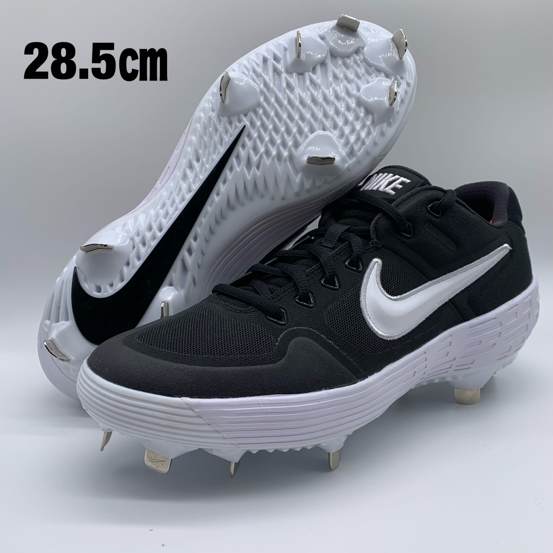 NIKE - NIKE 野球 スパイク 金具 ブラック 黒 28.5㎝ ローカット NIKE - NIKE 野球 スパイク 金具 ブラック 黒 28.5㎝ ローカット