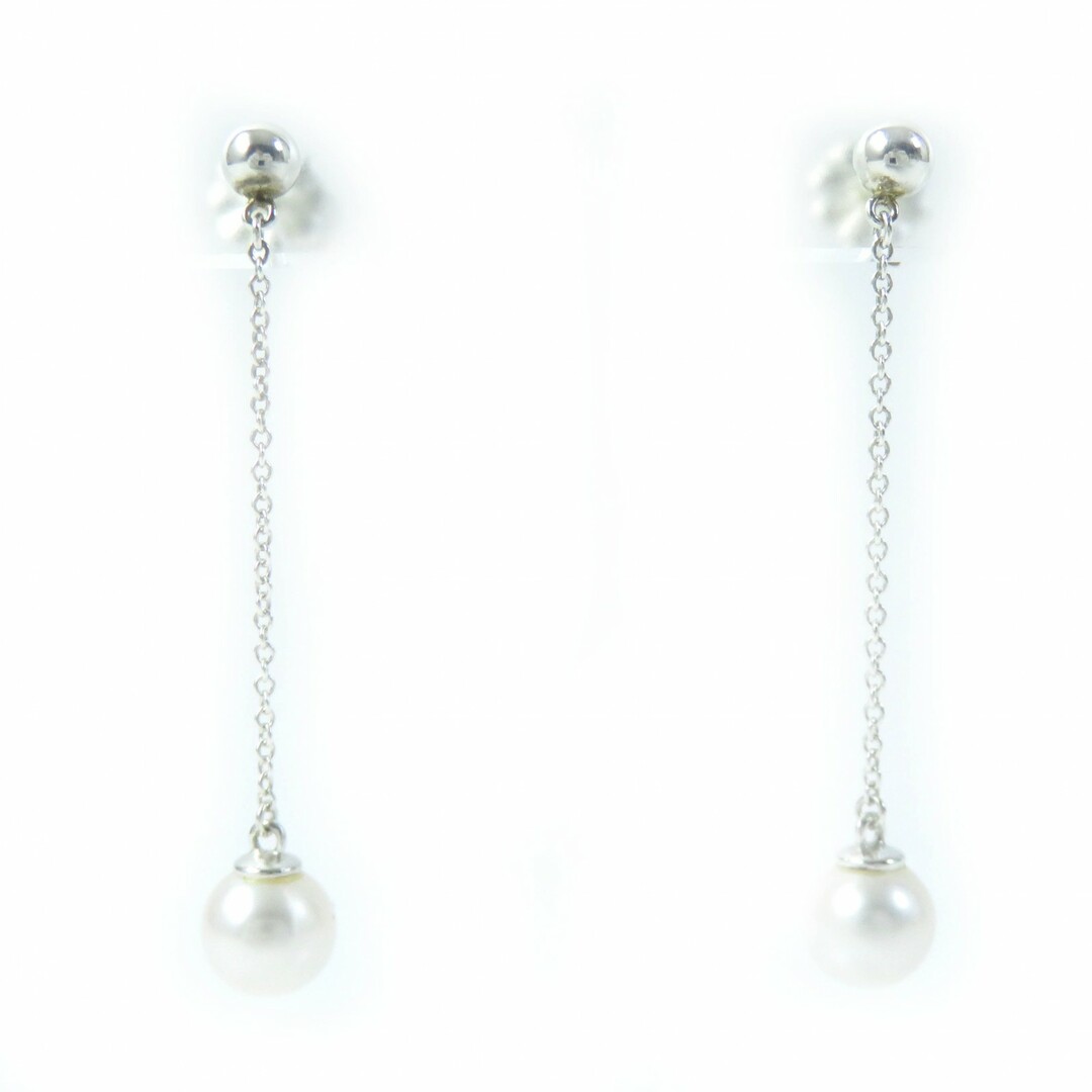 極美品△TIFFANY&Co. ティファニー チェーンパールピアス AG925 極美品△TIFFANY&Co. ティファニー チェーンパールピアス AG925