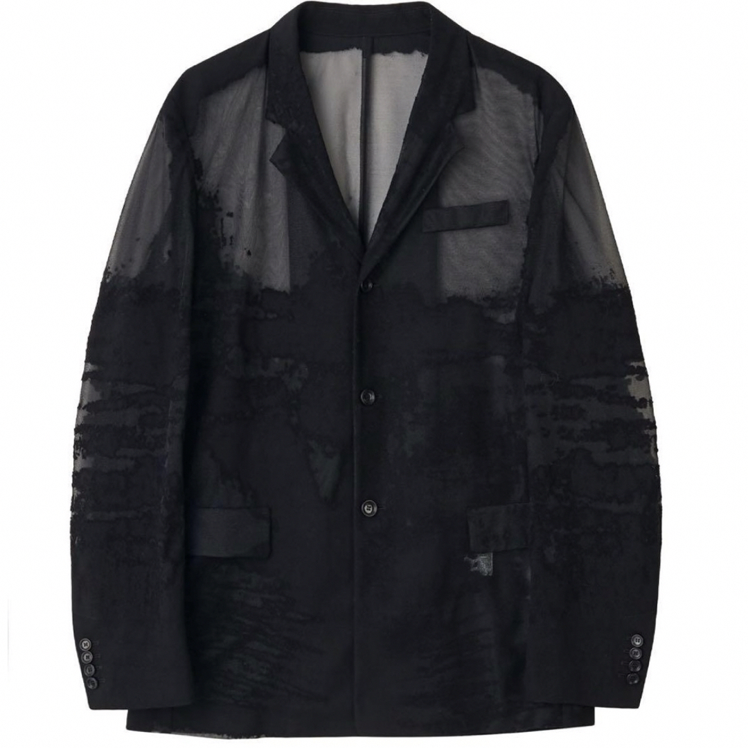 DIESEL - diesel J-Reg devoré シースルー テーラードジャケット DIESEL - diesel J-Reg devoré シースルー テーラードジャケット