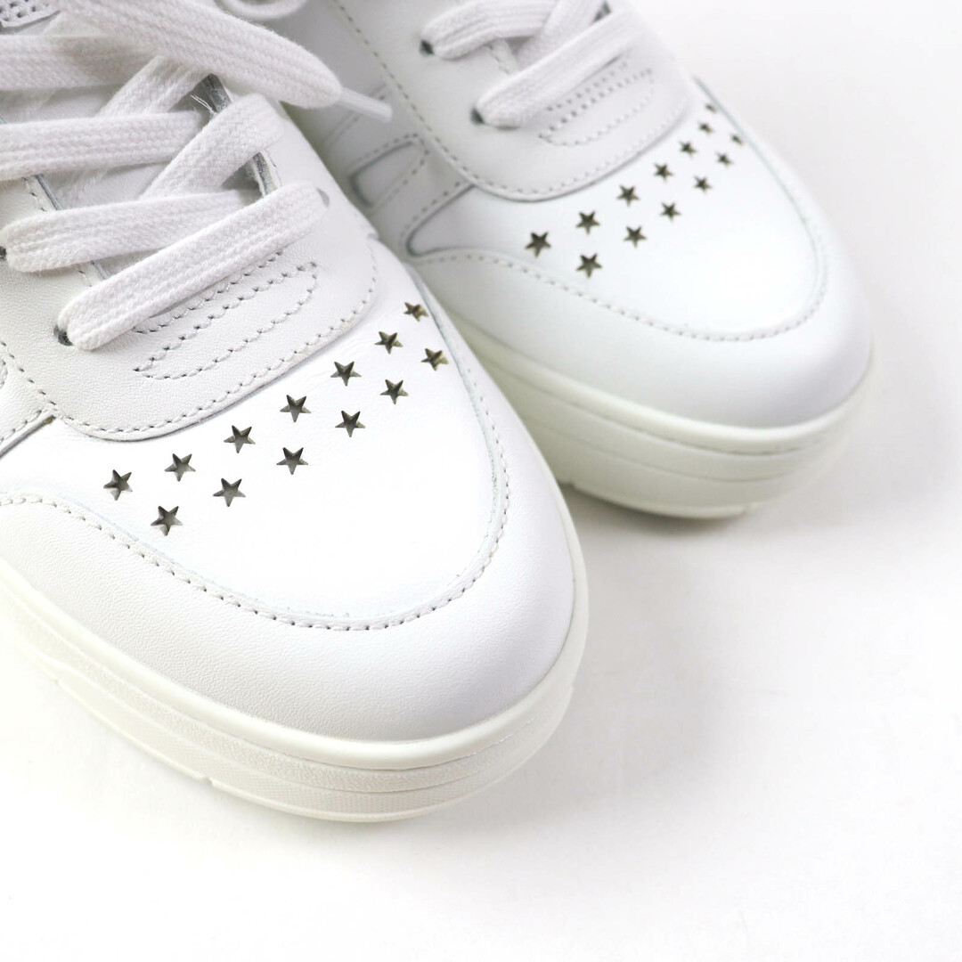 未使用品☆JIMMY CHOO ジミーチュウ HAWAII HI TOP レザー ロゴ 未使用品☆JIMMY CHOO ジミーチュウ HAWAII HI TOP レザー ロゴ