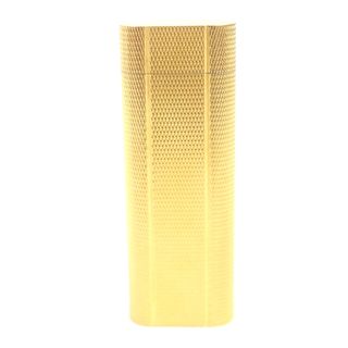 カルティエ(Cartier)の極美品▼Cartier カルティエ オーバル 総柄 ローラー式 ガス ライター ゴールド メンズ 着火確認済み(タバコグッズ)