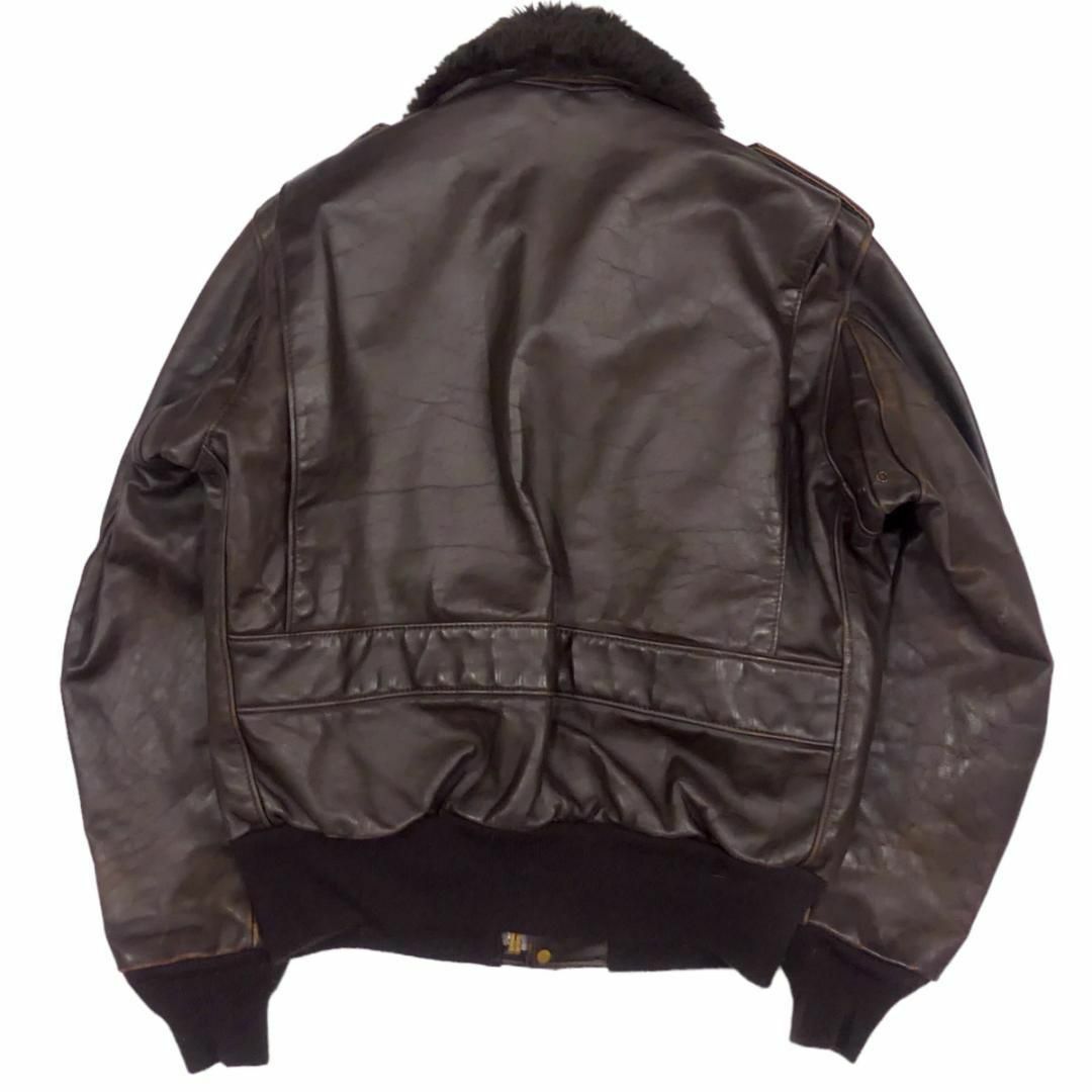 schott - Schott ショット G-1 レザーフライトジャケット 40 茶 schott - Schott ショット G-1 レザーフライトジャケット 40 茶