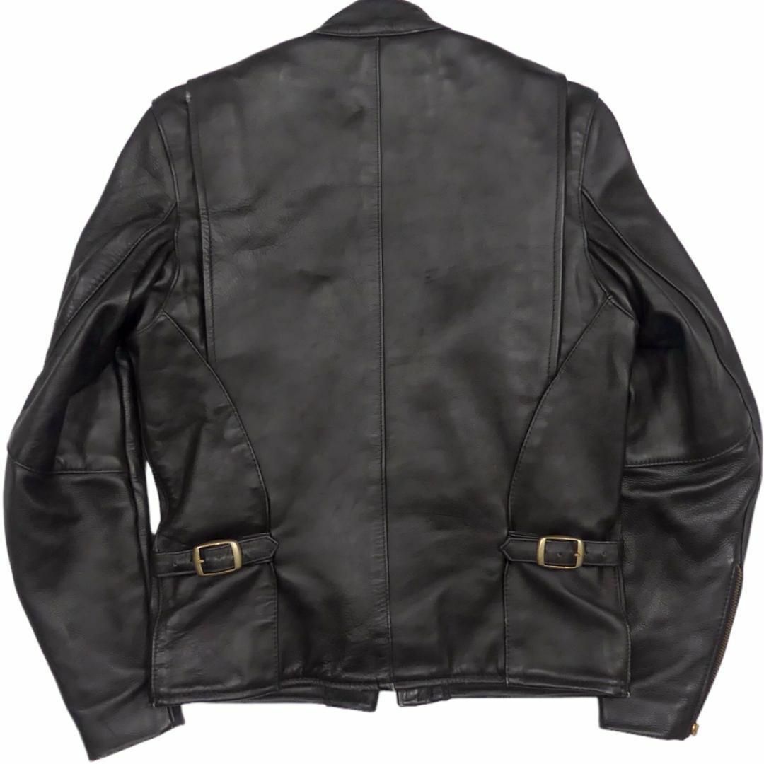 VANSON バンソン ライダース ジャケット シングル 38 黒 HH9665 VANSON バンソン ライダース ジャケット シングル 38 黒 HH9665