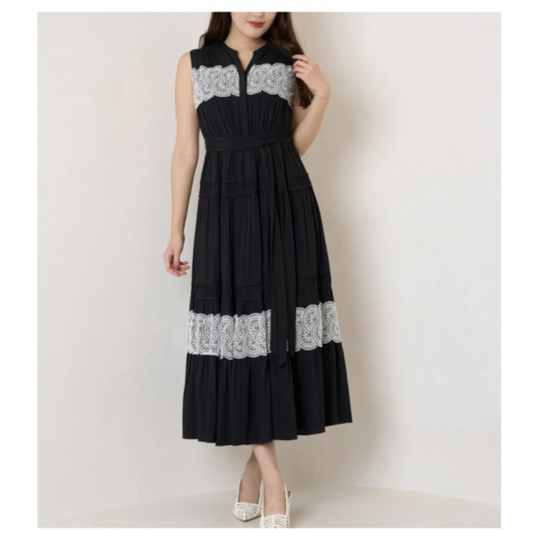 Her lip to Scala Lace-Trimmed DressサイズS Her lip to Scala Lace-Trimmed DressサイズS