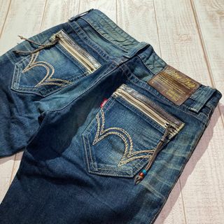 エドウイン(EDWIN)の【Miss EDWIN】ミス エドウィン BT5502 503BLUE TRIP(デニム/ジーンズ)