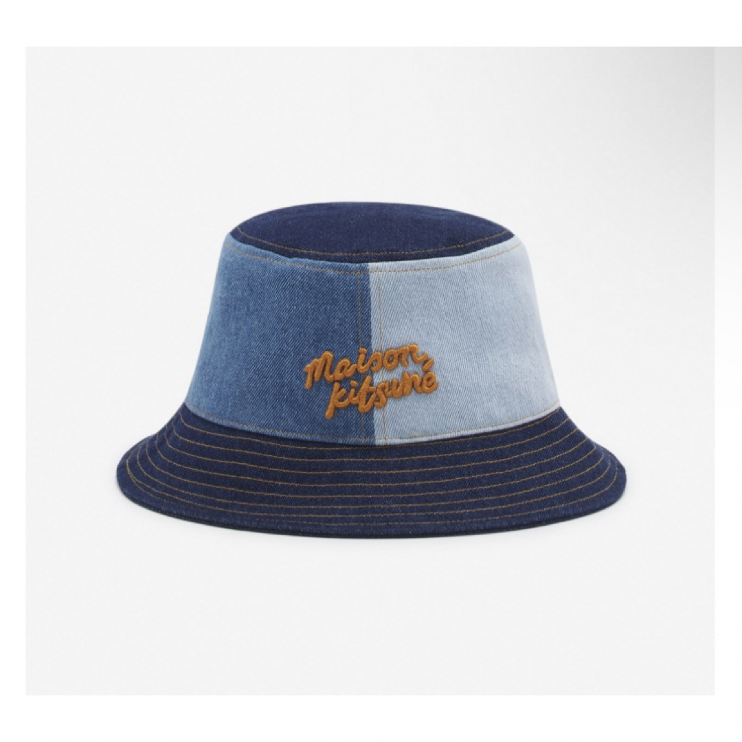 Maison Kitsune メゾンキツネ デニムバケットハット 帽子 Maison Kitsune メゾンキツネ デニムバケットハット 帽子