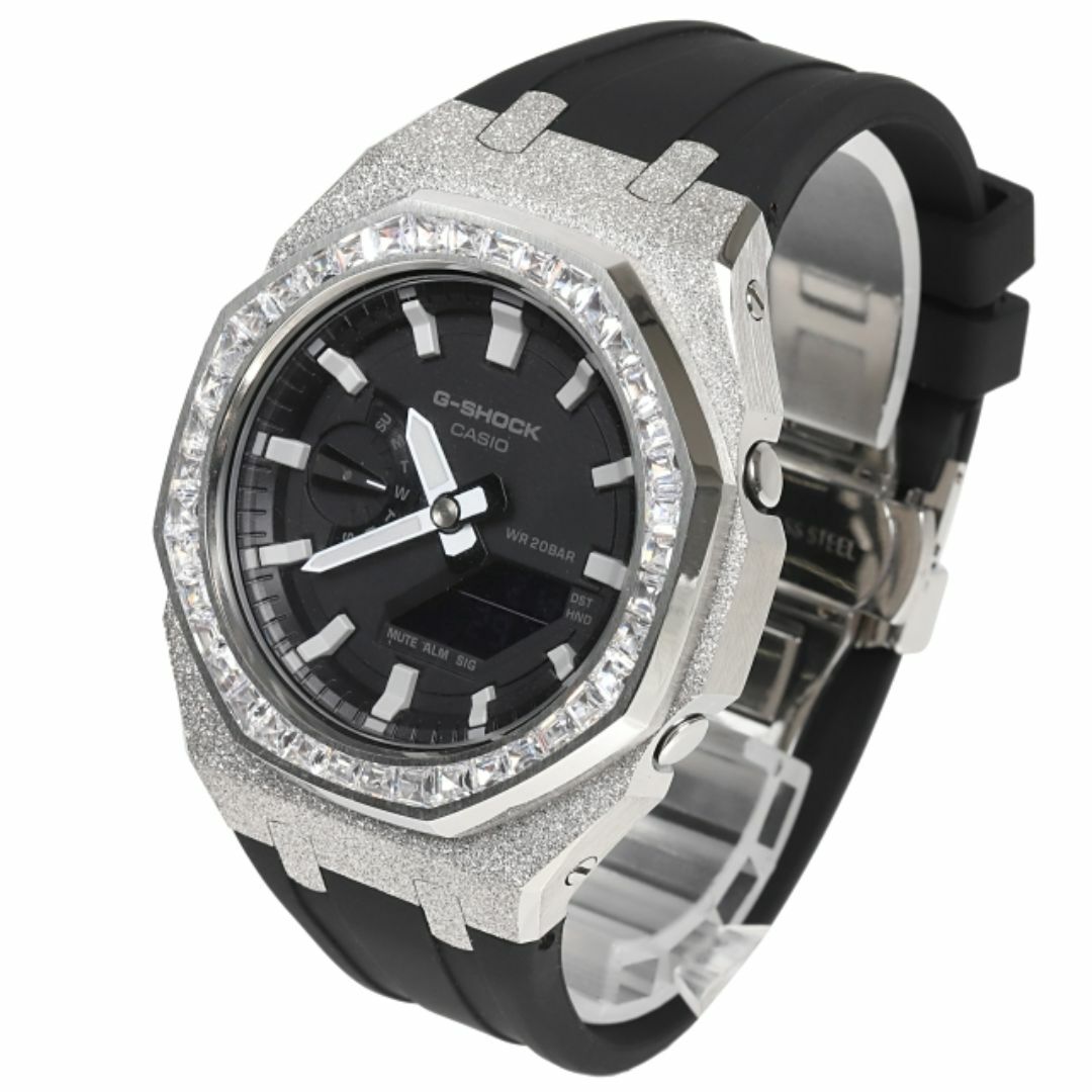G-SHOCK - G-SHOCK GA2100 1a メタル カスタム フロステッド G-SHOCK - G-SHOCK GA2100 1a メタル カスタム フロステッド