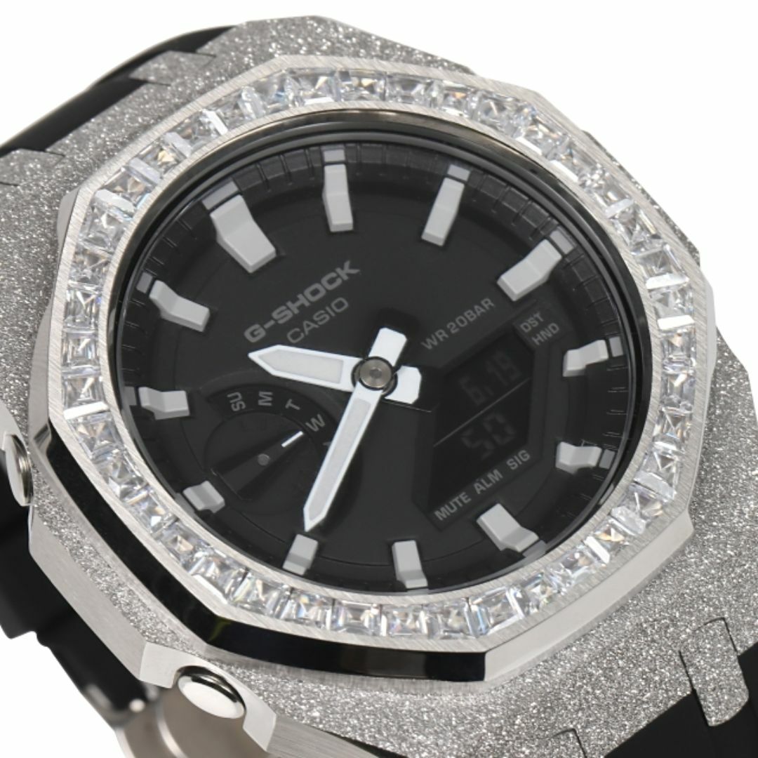 G-SHOCK - G-SHOCK GA2100 1a メタル カスタム フロステッド G-SHOCK - G-SHOCK GA2100 1a メタル カスタム フロステッド