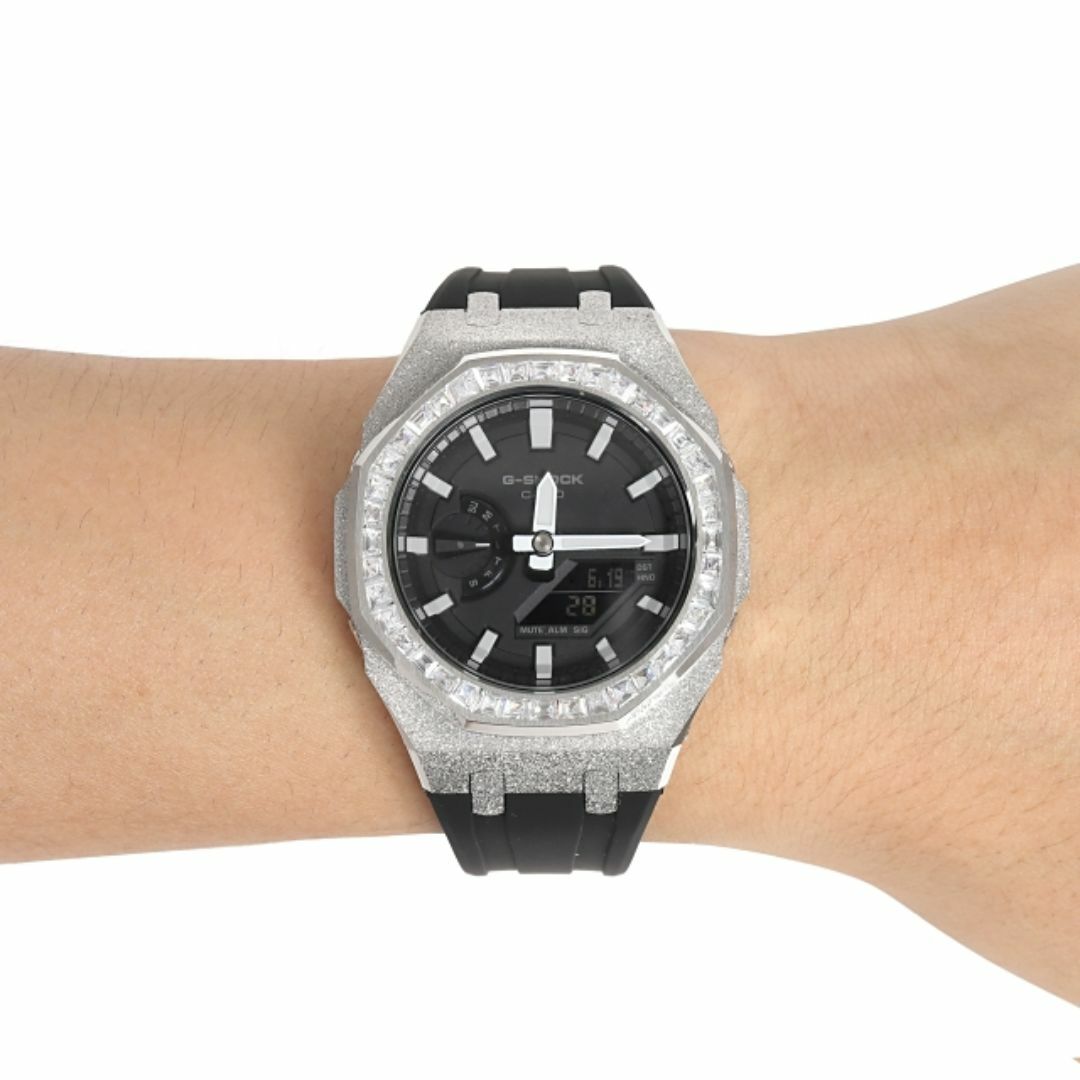 G-SHOCK - G-SHOCK GA2100 1a メタル カスタム フロステッド G-SHOCK - G-SHOCK GA2100 1a メタル カスタム フロステッド