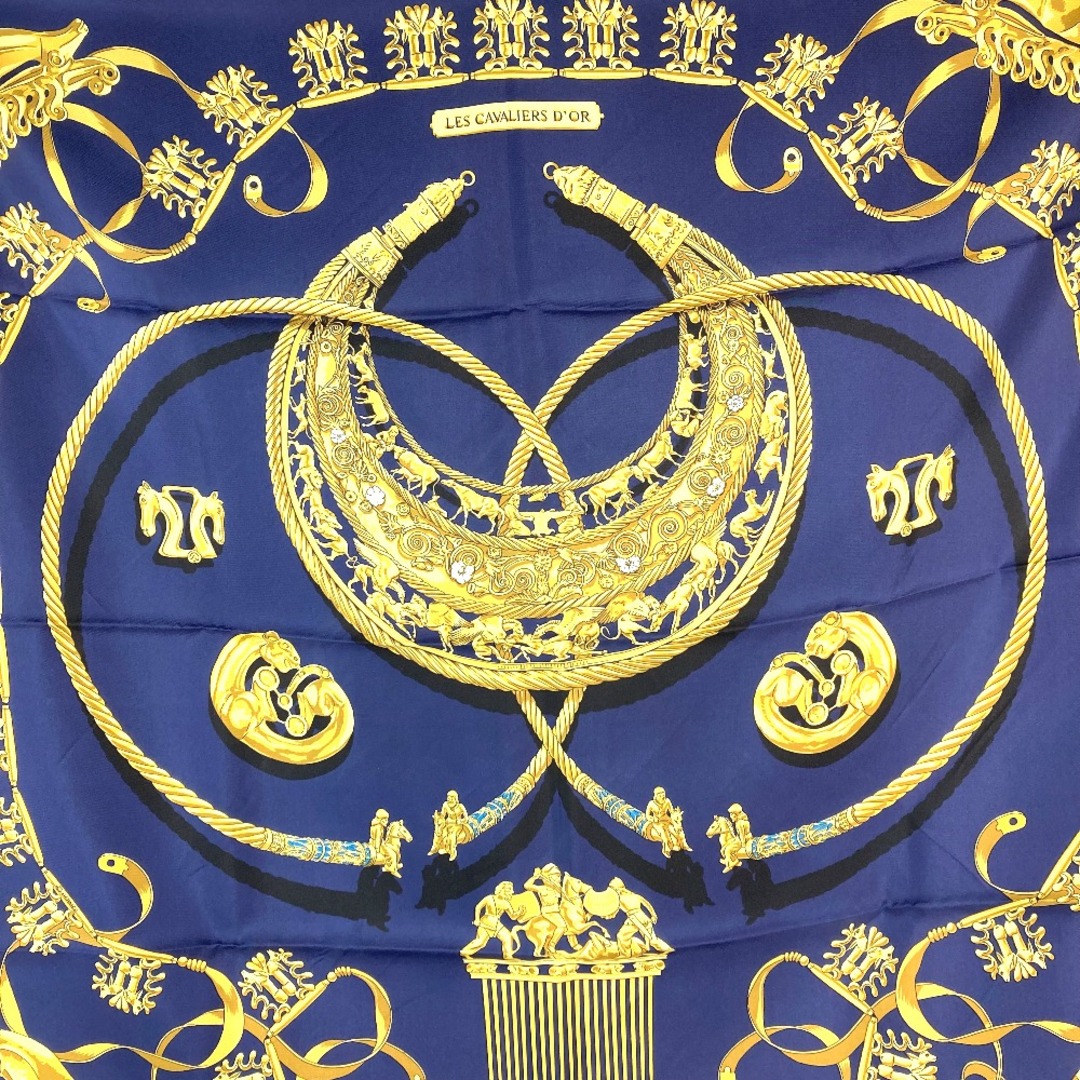 エルメス HERMES 黄金の騎士 LES CAVALIERS D´OR カレ90 エルメス HERMES 黄金の騎士 LES CAVALIERS D´OR カレ90