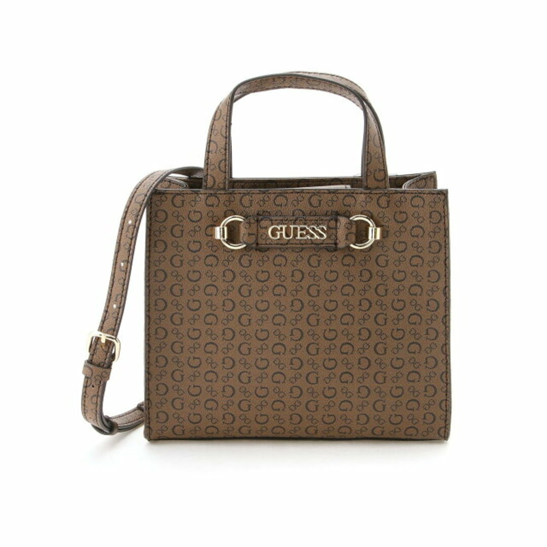 GUESS(ゲス)の【ブラウン(COC)】GUESS トートバッグ (W)FIDDLEWOOD Mini Tote レディースのバッグ(トートバッグ)の商品写真