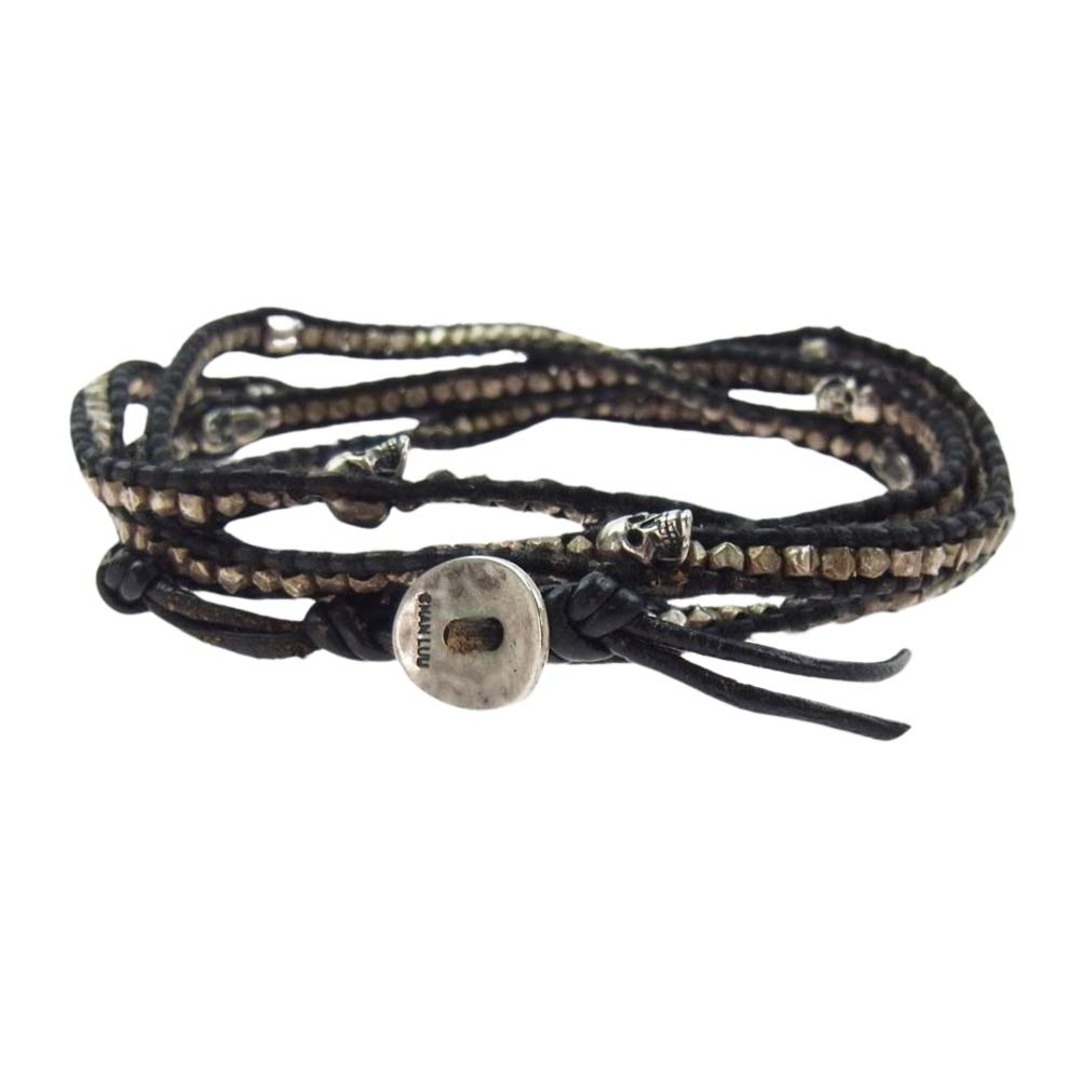 CHAN LUU ブレスレット レザー アクアジェイド 未使用 CHAN LUU ブレスレット レザー アクアジェイド 未使用
