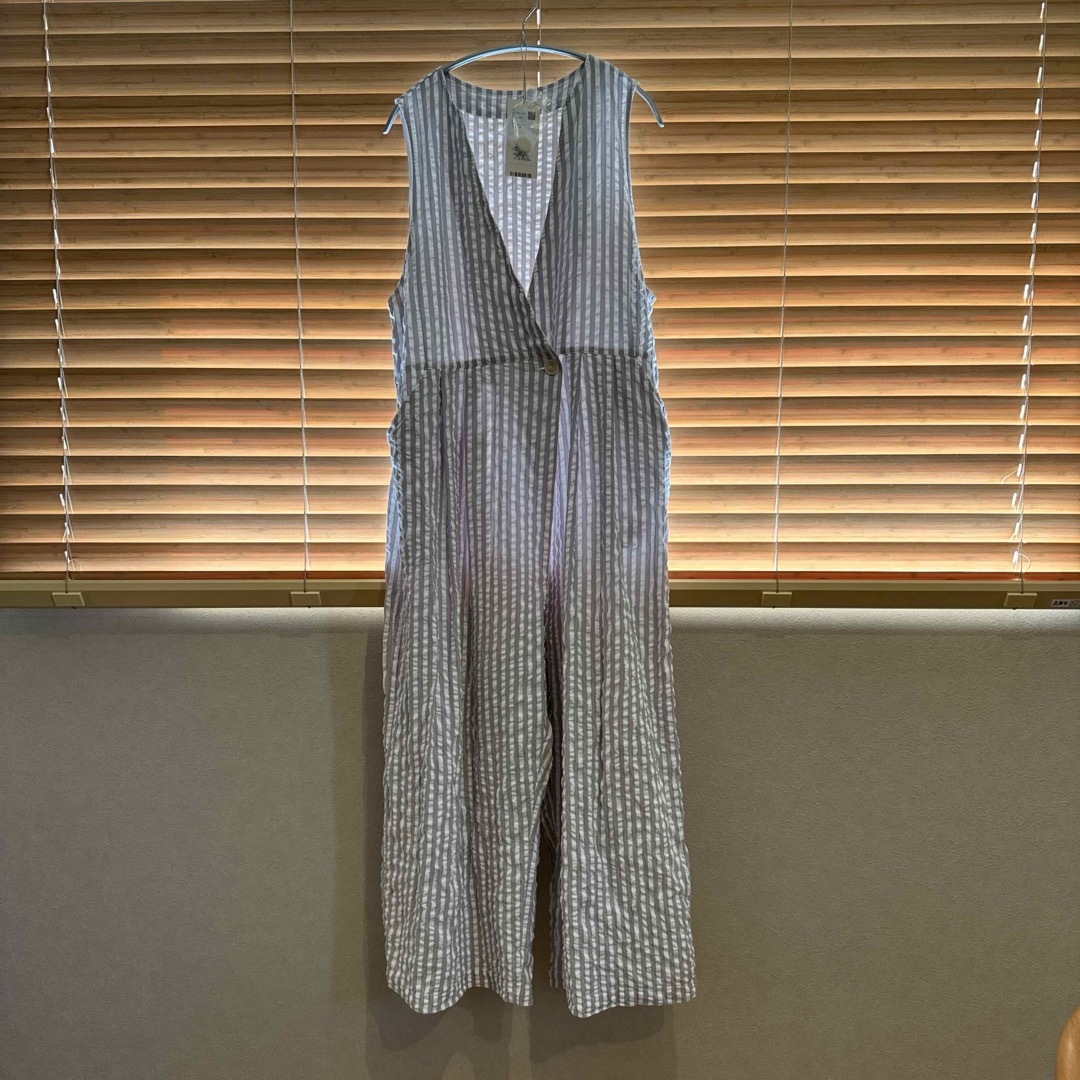 nest Robe - It's ME サッカーストライプサロペット nest robe nest Robe - It's ME サッカーストライプサロペット nest robe
