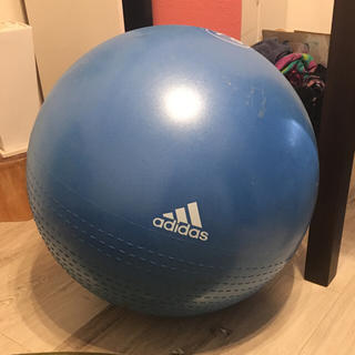 adidas(アディダス) コア ジムボール バランスボール 65cm ブルー(エクササイズ用品)