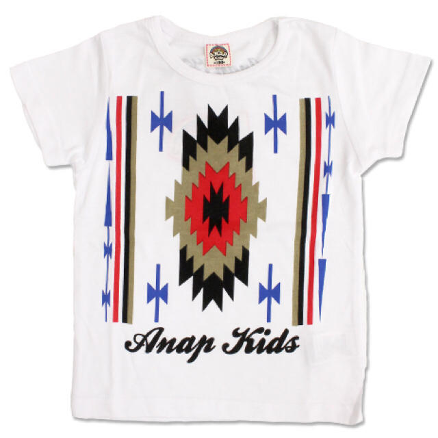 ANAP Kids(アナップキッズ)のANAP kids★ネイティブ プリント Ｔシャツ キッズ/ベビー/マタニティのキッズ服男の子用(90cm~)(Tシャツ/カットソー)の商品写真