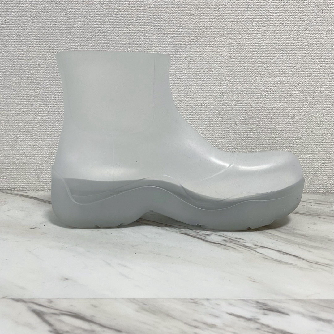 Bottega Veneta 透明 スケルトンクリア ラバー パドルブーツ 43 Bottega Veneta 透明 スケルトンクリア ラバー パドルブーツ 43