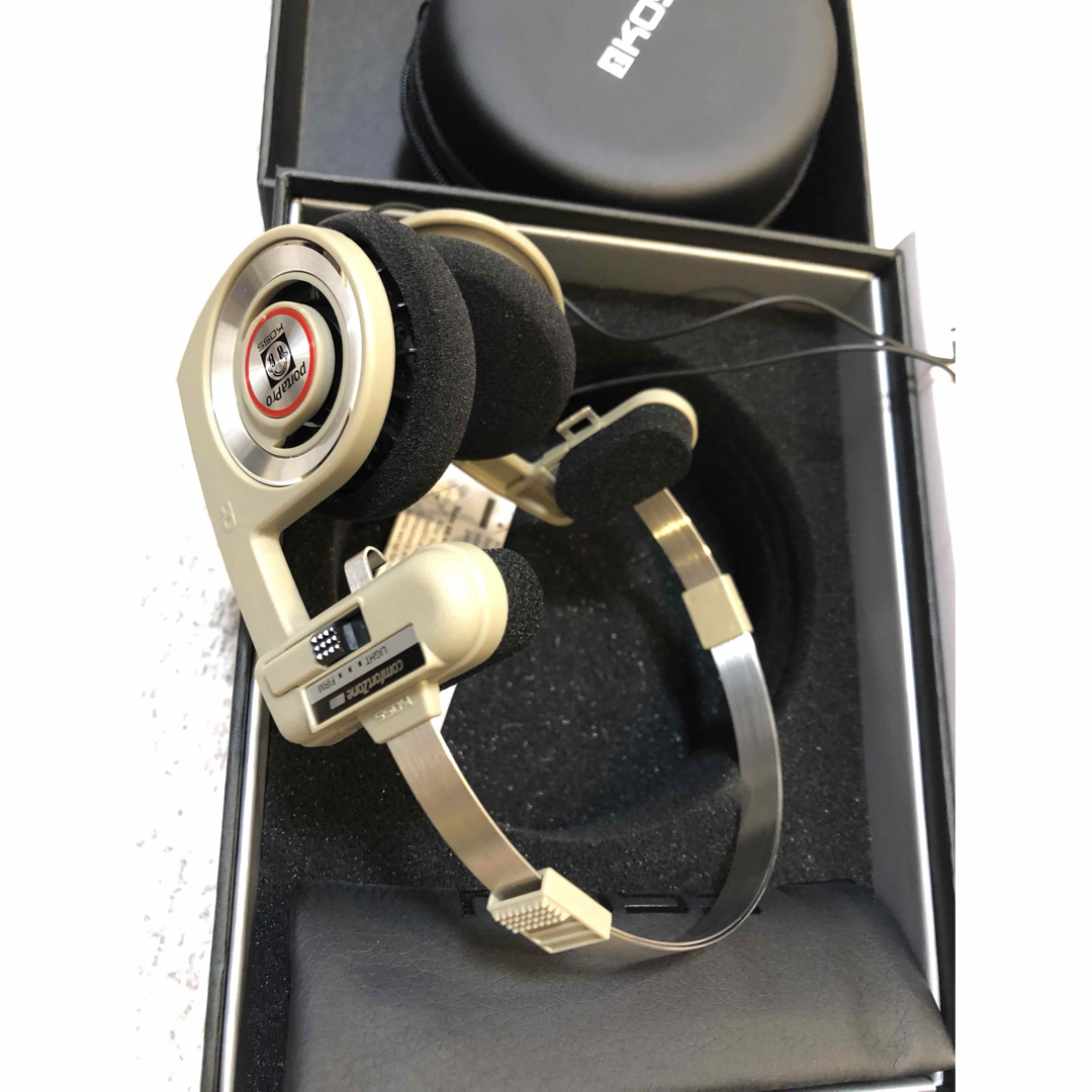 Koss Porta Pro 限定版 ブラックゴールド オンイヤーヘッドホン Koss Porta Pro 限定版 ブラックゴールド オンイヤーヘッドホン