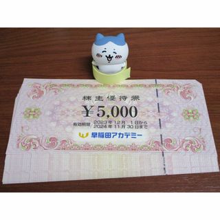 10万円分★早稲田アカデミー 株主優待券 (5000円×20枚)★ #2262(その他)