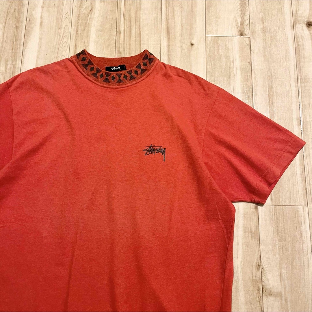 STUSSY - 激レア!1980's OLD STUSSY “MOCK NECK” Tシャツの通販 STUSSY - 激レア!1980's OLD STUSSY “MOCK NECK” Tシャツの通販