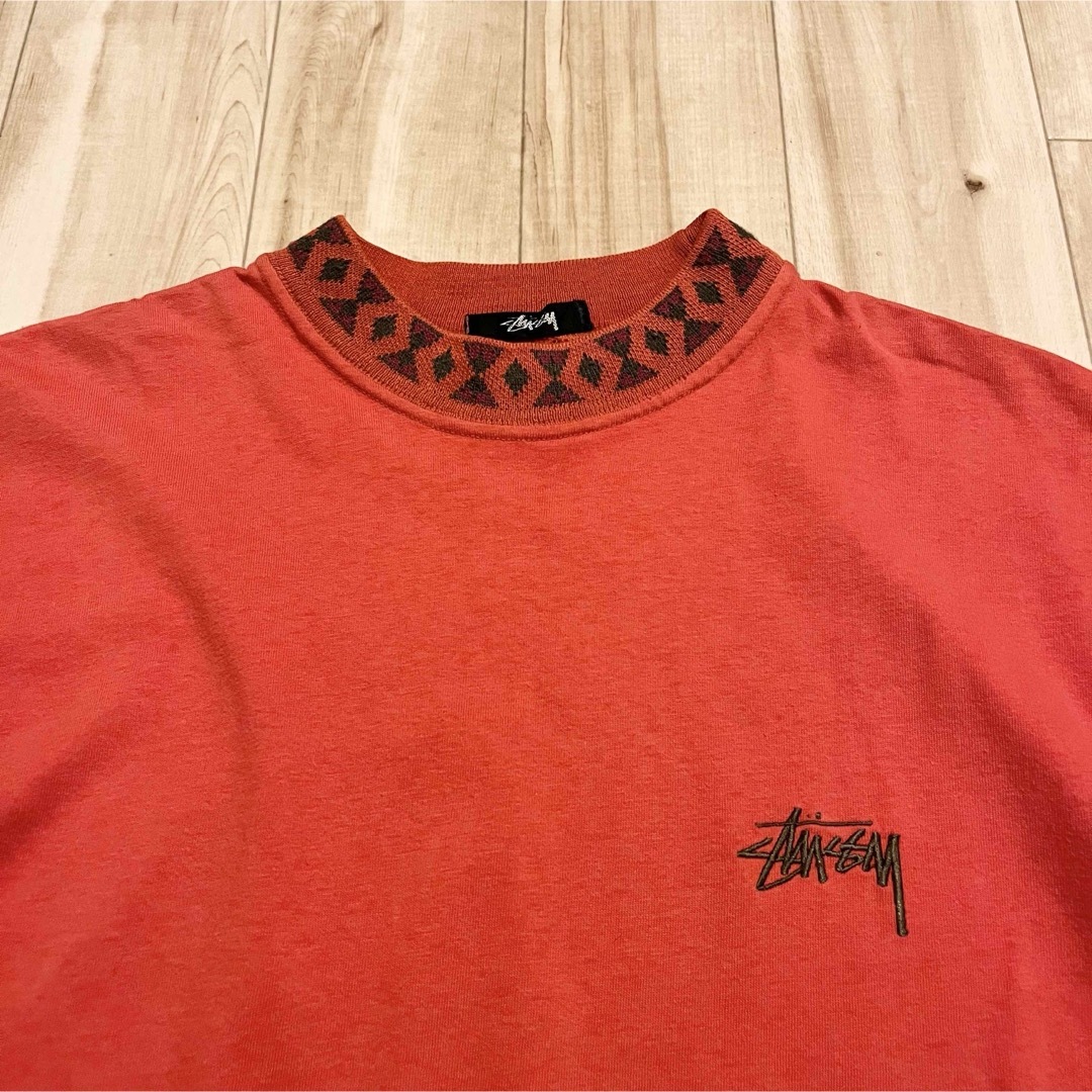STUSSY - 激レア!1980's OLD STUSSY “MOCK NECK” Tシャツの通販 STUSSY - 激レア!1980's OLD STUSSY “MOCK NECK” Tシャツの通販