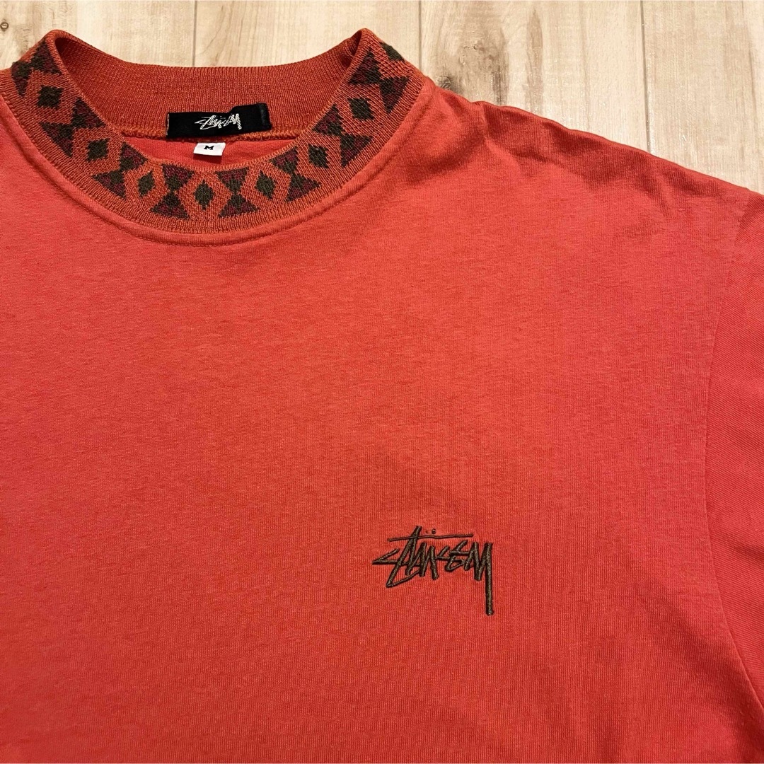 STUSSY - 激レア!1980's OLD STUSSY “MOCK NECK” Tシャツの通販 STUSSY - 激レア!1980's OLD STUSSY “MOCK NECK” Tシャツの通販