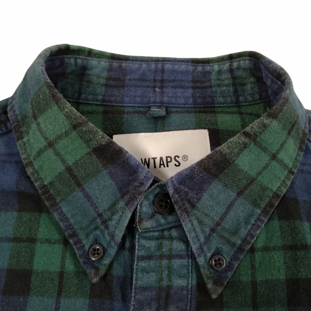 W)taps - WTAPS ダブルタップス 22SS 22/TQDT-SHM03 FLANNEL W)taps - WTAPS ダブルタップス 22SS 22/TQDT-SHM03 FLANNEL