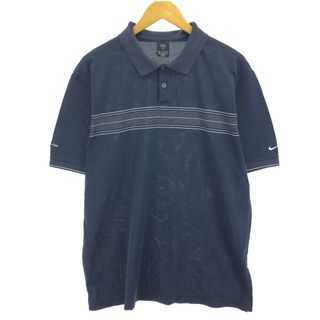 古着 ナイキ NIKE GOLF ゴルフ 半袖 ポロシャツ メンズXL相当 /eaa469203
