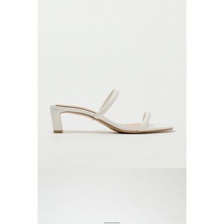 ザラ(ZARA)のチュープラーストラップ　レザーサンダル(サンダル)