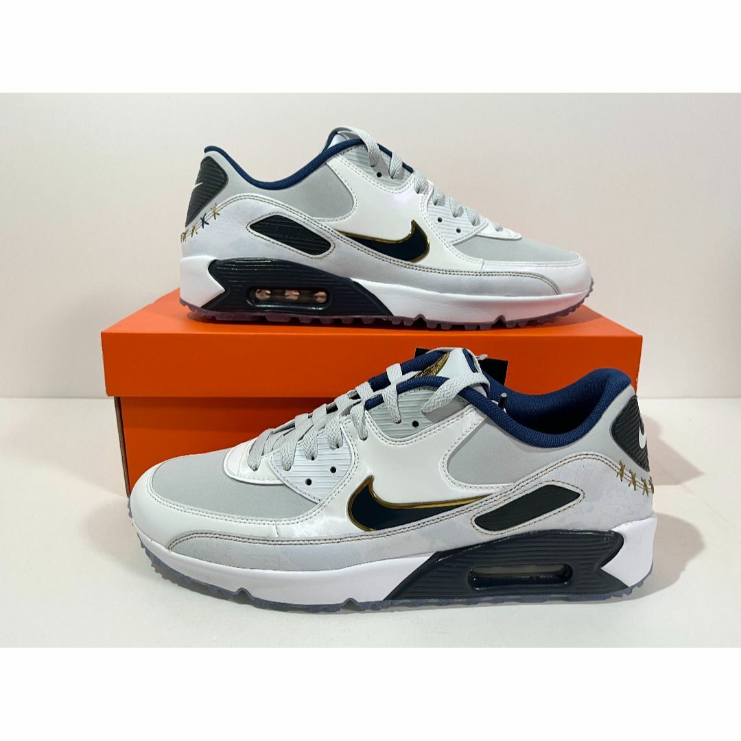 新品】28㎝ NIKE エアマックス90 GOLF NRG ピュアプラチナム 新品】28㎝ NIKE エアマックス90 GOLF NRG ピュアプラチナム