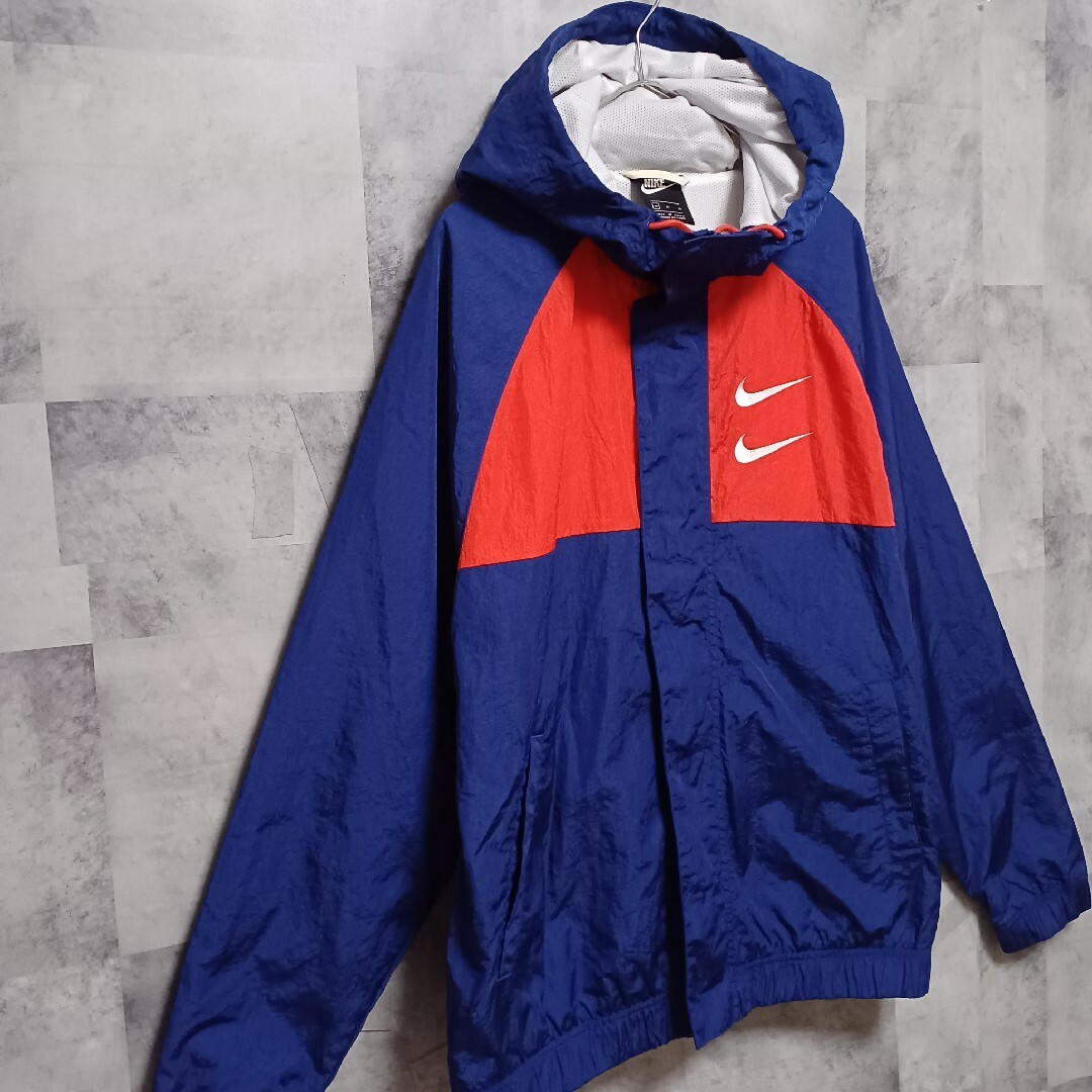 NIKE - 希少 NIKE ナイキ ダブルスウッシュ ウィンドブレーカー NIKE - 希少 NIKE ナイキ ダブルスウッシュ ウィンドブレーカー