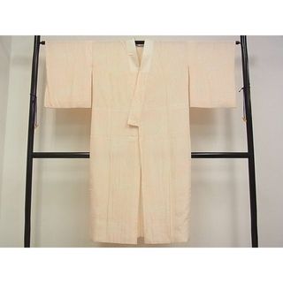 平和屋着物■長襦袢　袷　草花文　暈し染め　洗える着物　DAAE4523jm(着物)