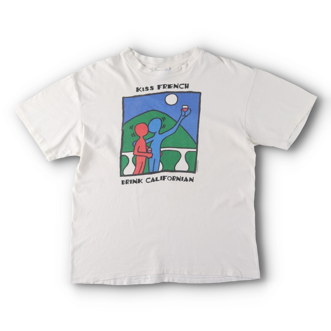 古着 90年代 ヘインズ Hanes アートTシャツ USA製 メンズL 古着 90年代 ヘインズ Hanes アートTシャツ USA製 メンズL
