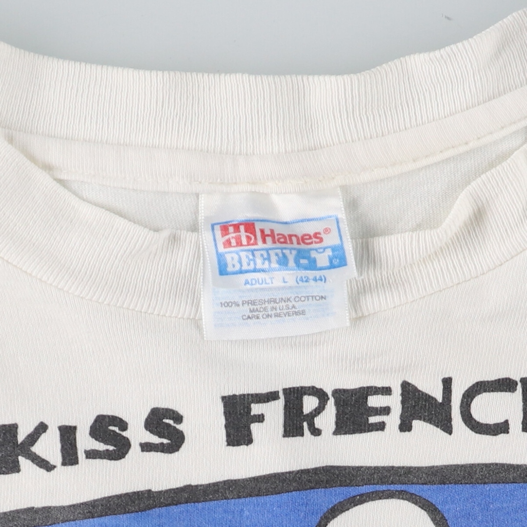 古着 90年代 ヘインズ Hanes アートTシャツ USA製 メンズL 古着 90年代 ヘインズ Hanes アートTシャツ USA製 メンズL