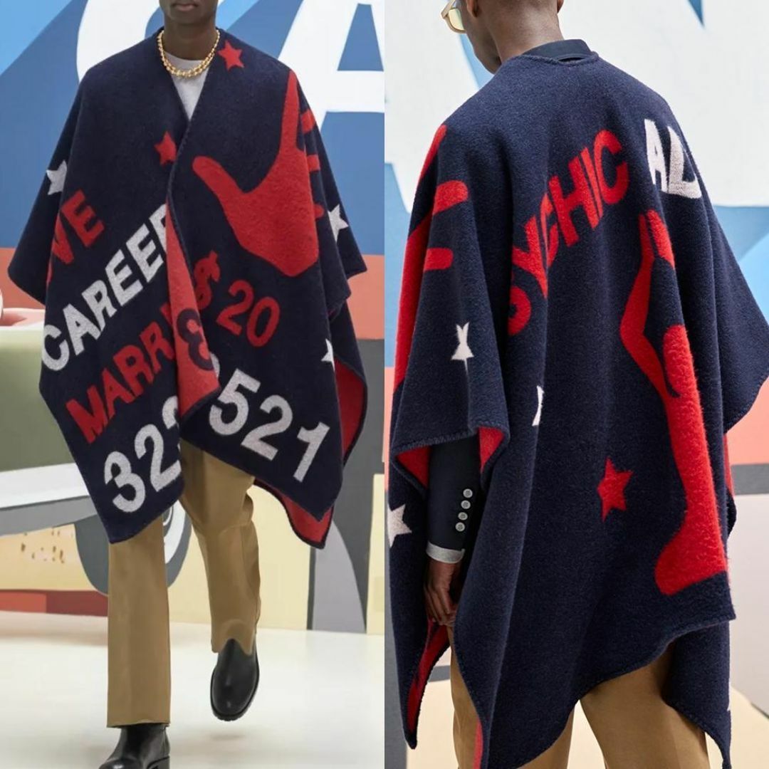 MONCLER - モンクレール ジーニアス 1952 ポンチョ 新品 MONCLER - モンクレール ジーニアス 1952 ポンチョ 新品