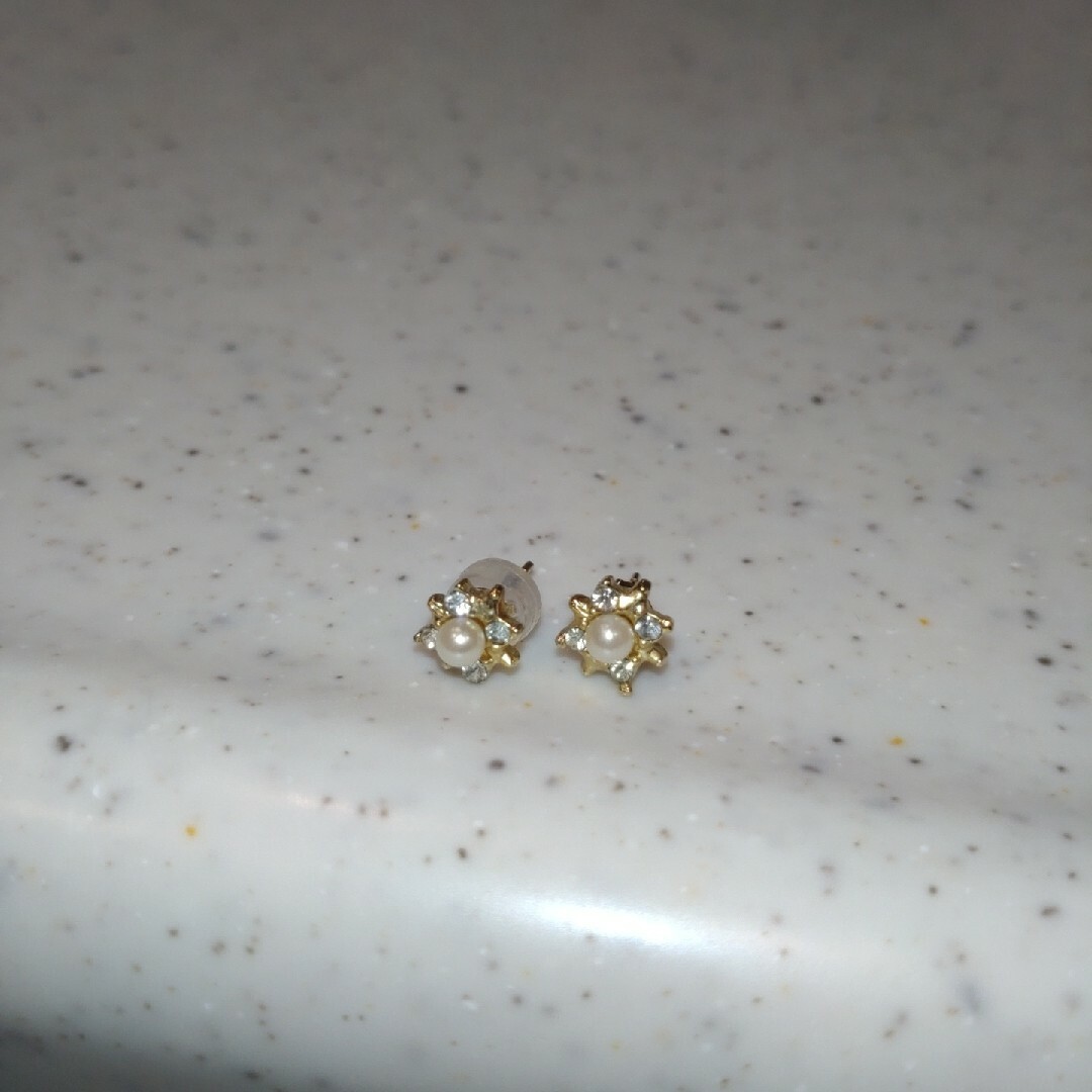 K18 スタージュエリーパールピアス K18 スタージュエリーパールピアス