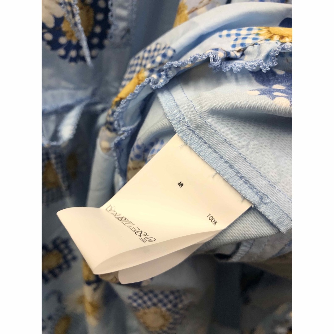 PINKHOUSE ピンクハウス ひな菊コサージュプリントチュニック PINKHOUSE ピンクハウス ひな菊コサージュプリントチュニック