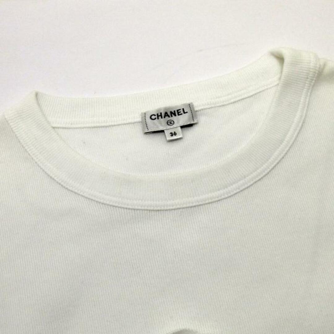 CHANEL(シャネル) 半袖Tシャツ サイズ36 S レディース - P75952 CHANEL(シャネル) 半袖Tシャツ サイズ36 S レディース - P75952