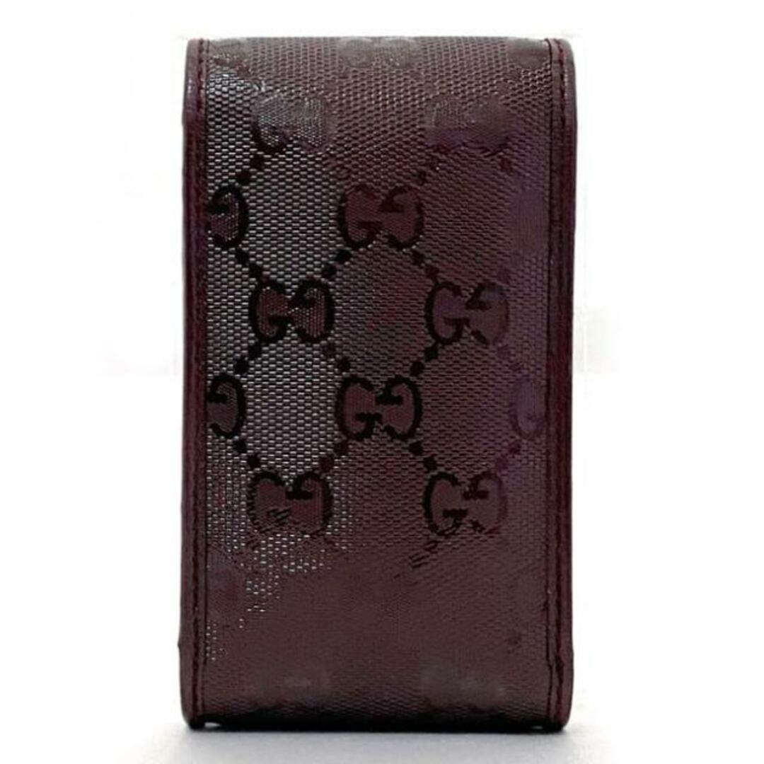GUCCI - グッチ 煙草ケース ボルドー アルドワーズ 181716 美品 GUCCI - グッチ 煙草ケース ボルドー アルドワーズ 181716 美品