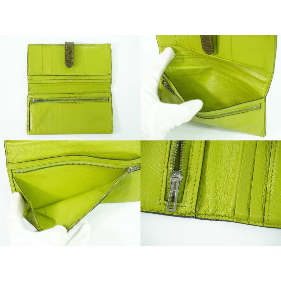 HERMES - 本物 エルメス HERMES ベアンクラシック 長財布 ロング HERMES - 本物 エルメス HERMES ベアンクラシック 長財布 ロング