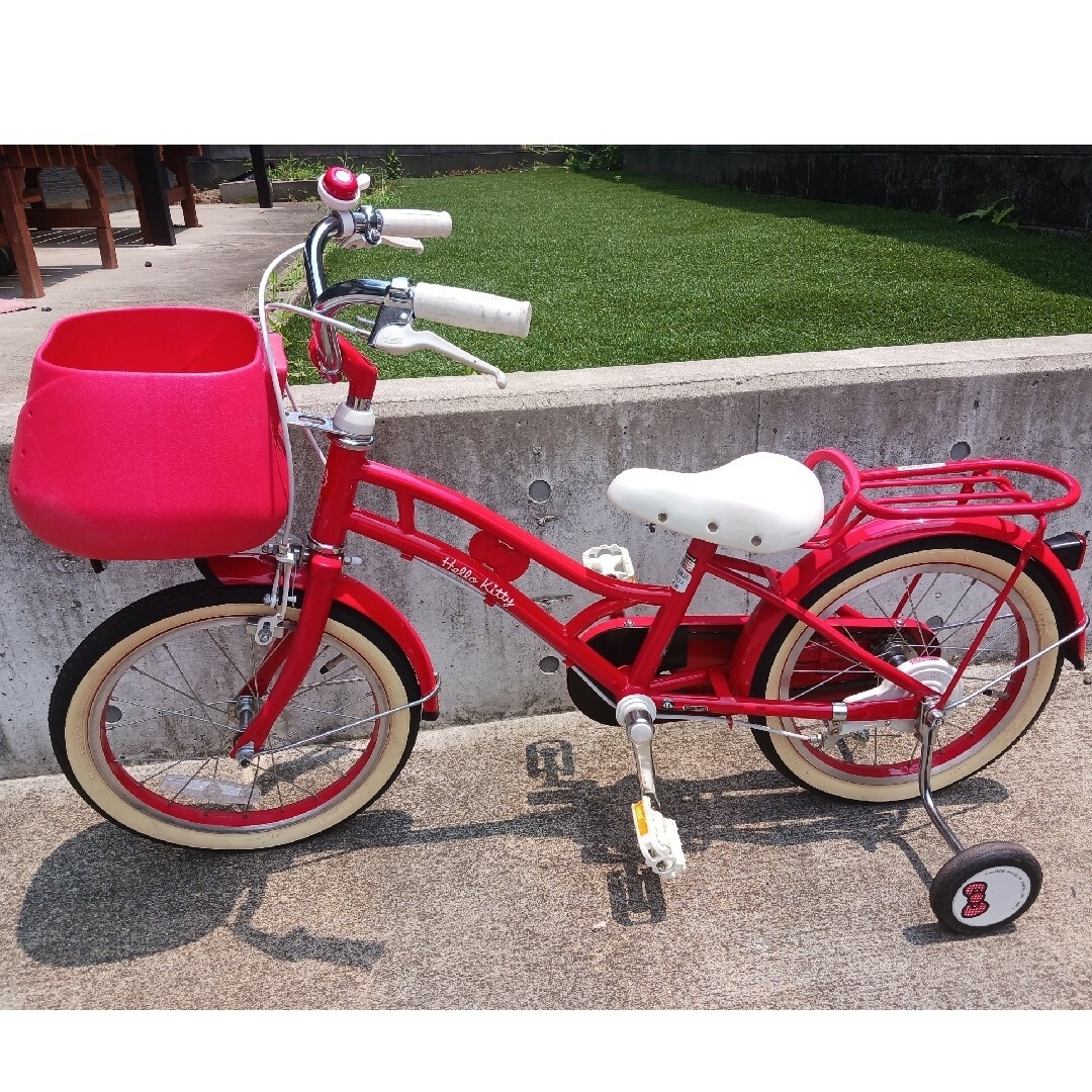 ハローキティ - キティちゃん 子供 自転車の通販 by thumb's ハローキティ - キティちゃん 子供 自転車の通販 by thumb's